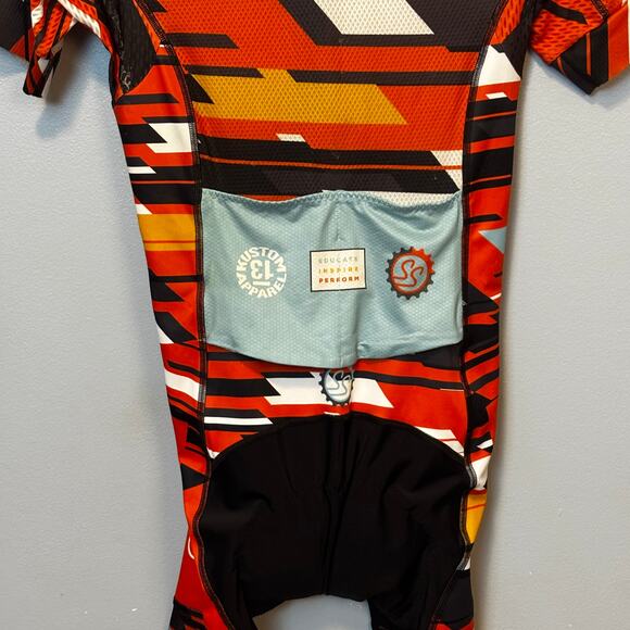 Vie 13 Warrny Kustom Apparel Womens Cycling Suit Padded Seat Large Sweet Spot - Picture 5 of 11